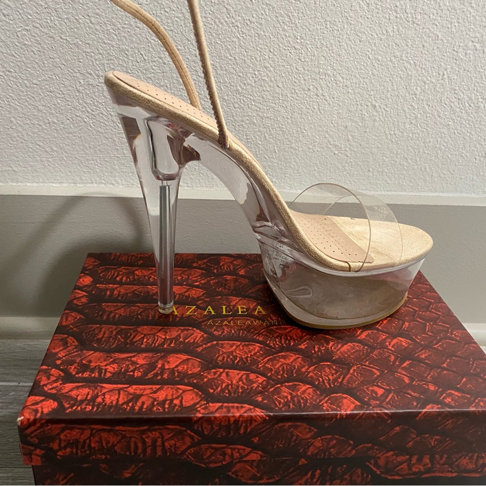 Transparent High Heel Sandals